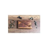 sumerianwallet Cüzdan Minimalist Crazy Deri Cat Sarısı C4