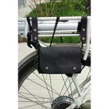 Sumerianwallet Deri Bisiklet, Motosiklet Çantası Siyah ( Deri Kartlık Hediye)