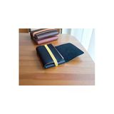 sumerianwallet Deri Kartlık, Ön Cep Cüzdanı Minimalist Görünüm, Siyah Siyah