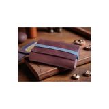 sumerianwallet Deri Kartlık, Tarçın Ön Cep Cüzdanı, Minimalist Görünüm Tarçın