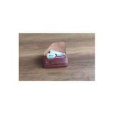 Sumerianwallet Minimalist Crazy Deri Yatay Cüzdan Tarçın (Anahtarlık Hediye)