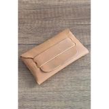 sumerianwallet Minimalist Deri Kartlık (RFİD Kart Koruma Hediye) Taba