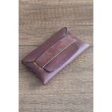 sumerianwallet Minimalist Deri Kartlık (RFİD Kart Koruma Hediye) Tarçın