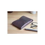 Sumerianwallet Minimalist Dikey Ön Cep Cüzdanı Crazy Deri Kahverengi
