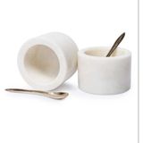 Sümeyra Marble Art Beyaz - Mermer Baharatlık 1 Adet - 120 ml