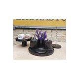 Sümeyra Marble Art SAPPHİRE BLACK- DOĞAL SİYAH MERMER BANYO SETİ- 7 PARÇA- GÜMÜŞ - KAĞIT HAVLULUK
