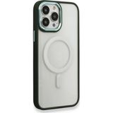 Sumiles Iphone 14 Pro Room Magneticsafe Silikon Köknar Yeşili Cep Telefonu Kılıfı
