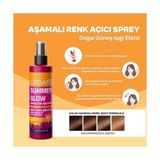 Summer Glow Aşamalı Renk Açıcı Saç Spreyi 150 Ml- Vegan - Acı Kahve - --
