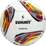 Summit Aventra Series Kırmızı-Gold Sarı Futbol Topu No:5 - Çok Renkli