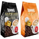 Summo Senseo 1 Adet Moca ve 1 Adet Espresso Avantaj Paketi Pad Kahve Kapsülü 2 x 36 Pod 72'li - 72 Adet
