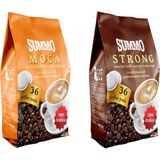 Summo Senseo 1 Adet Moca ve 1 Adet Strong Avantaj Paketi Pad Kahve Kapsülü 2 x 36 72'li - 72 Adet