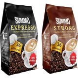 Summo Senseo 1 Adet Strong ve 1 Adet Espresso Avantaj Paketi Kahve Kapsülü 2 x 36 72'li - 72 Adet
