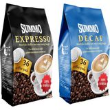 Summo Senseo Pad Kahve Kapsülü Decaf 36'lı + Espresso 36'lı - 72 Adet