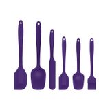 Sumo Sm1015 Margo 6'lı Silikon Spatula Mutfak Seti - Mor Diğer