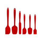 Sumo Sm1017 Margo 6'lı Silikon Spatula Mutfak Seti - Kırmızı Diğer
