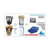 Sump Ve Dış Filtre Malzeme Bakım Seti, Seramik, Elyaf, Karbon, Zeolit, Sünger, Bioball