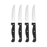 Sumu Home Sumuhome Snıtta Biftek Bıçak Seti Siyah 22 cm 4 Parça