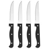Sumuhome Snıtta Biftek Bıçak Seti Siyah 22 Cm 4 Parça