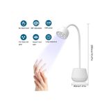 SUN 24 Watt Uv Led Oje ve Jel Kurutucu Masaüstü Çiçek Model