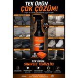SUN & CLOUD Oto Koltuk , Oto Tavan - Deri - Kumaş , Döşeme Temizleyici Ve Leke Çıkarıcı 500 ml / Hediye Bez