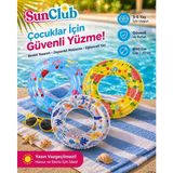 Sun Club Sunclub Çocuk Şişme Simit – Havuz ve Deniz Yüzme Simidi - sayi