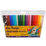 Sun Design 24’lü 4989 Yıkanabilir Keçeli Boya Kalemi