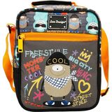 Sun Design Monster Yazılı Beslenme Çantası OTTO.49046 - Ürün ölçüsü: 22 x 5 x 27 cm - Renkli