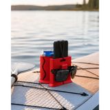 Sun LAB Sup Board Telefon, Gözlük ve Içecek Tutucu Kırmızı - --