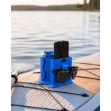 Sun LAB Sup Board Telefon, Gözlük ve Içecek Tutucu Mavi - Kırmızı - --