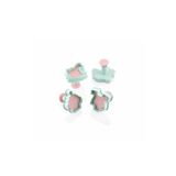Sun Plastik Baby Car (BABY SHOWER) Bebek Arabası Basmalı Kurabiye Kalıbı, Şeker Hamuru Kesici