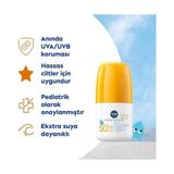 Sun Spf 50+ Bebek ve Çocuk Için Hassas Koruma Güneş Koruyucu Roll-On 50ML,SUYA Dayanıklı,hassas Cilt
