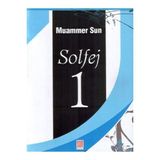Sun Yayınevi Solfej 1 - Muammer Sun 108 Sayfa Ciltli Hobi Kitabı Türkçe