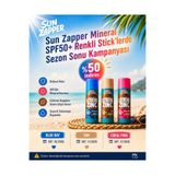 Sun Zapper Extreme Çinko Stick Mercan Pembe Güneş Kremi SPF50+ Sporcu 15g