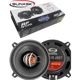 SUNASK Çifti 600 Watt 13 Cm Tweeter'li Araba Oto Hoparlör 1. Sınıf Kalite Kutu Içeriği 2 Adettir