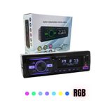 SUNASK Rgb Tuş Işığı Çift Usb’li Bluetooth’lu Aux Sd Kart Radyo Çift Amfi Çıkışlı Araba Oto Teybi 920d
