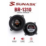 SUNASK Sn-1397 Çifti 550 Watt 13 Cm Araba Oto Hoparlör Yüksek Ses Kalitesi Kutu Içeriği 2 Adet