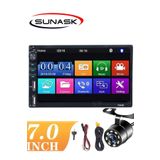 SUNASK Sn-7006 7 Inc Araba Oto Teyp Geri Görüş Park Kamera Bluetooth-mp5-mp3 Usb Sd Kart Radyo Sn-73