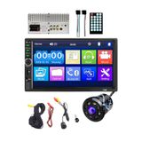 SUNASK Sn-9900bt Ekranlı Oto Teyp 7 Inç Double Teyp Park Kamerası Bluetooth Mp5 Mp3 Çift Usb