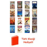 Sunay Akın 16 Kitap Seti + Türk Klasiği Hediye