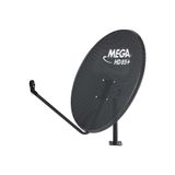 sunay DELİKLİ ÇANAK ANTEN 85CM SİYAH MEGA