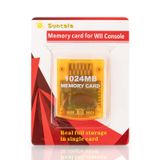 Suncala Gamecube ve Wii Konsolu ile Uyumlu Hafıza Kartı, Nintendo Gamecube için 1024MB Hafıza Kartı