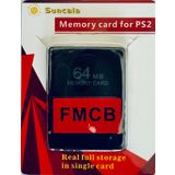 Suncala Yükseltilmiş 64MB Oyun Hafıza Kartı - Yüksek Hız, Ücretsiz Macboot FMCB 1.966, PS2 Bellek Kartı, Sabit Disk, Ethernet veya USB'den Oyun Yedeklemelerine İzin Verir