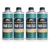 Suncar Far Temizleme Sıvısı 500 ml 4lü Set
