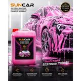 Suncar Pembe Köpük Cilalı Şampuan 5 Lt + Basınçlı Köpük Pompası 2 Lt Hediyeli