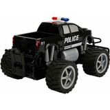Suncon 1:18 Uzaktan Kumandalı Jumbo Wheels Pickup USB Şarjlı Işıklı Polis Arabası