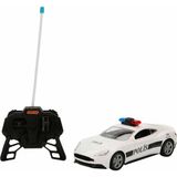 Suncon 1:20 Uzaktan Kumandalı Suncon Işıklı Polis Arabası 21 Cm 33012 Beyaz A.martin