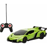 Suncon 1:24 Lamborghini Veneno Işıklı Uzaktan Kumandalı Araba - Yeşil Araba