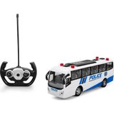 Suncon Işıklı Şarjlı Uzaktan Kumandalı 30 cm Polis Otobüsü S01001987 - Beyaz