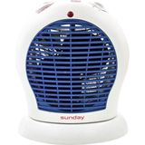 SUNDAY Fanlı Isıtıcı Oval Fan Fanlı Isıtıcı Sıcak - Soğuk 2000W Termostatlı - 2000 W