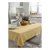 SUNDOKU HOME Zefir 170x170 cm Büyük Boy Masa Örtüsü – Balkon, Mutfak ve Piknik İçin Yer Sofra Bezi
